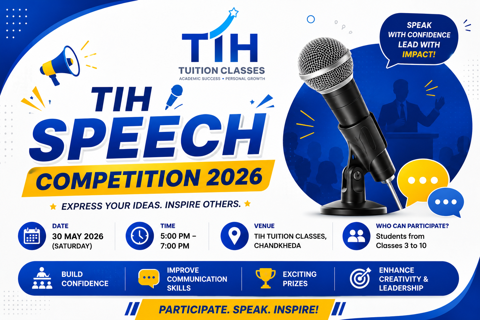 TIH Speech Competition 2026